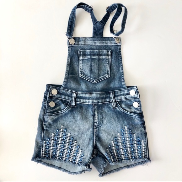 Cutie Patootie Other - Denim Short Overalls